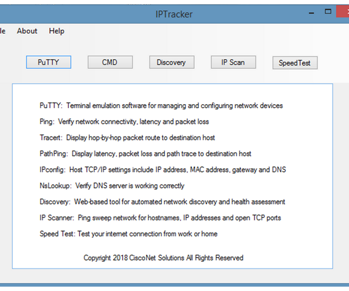 IPTracker Screenshot