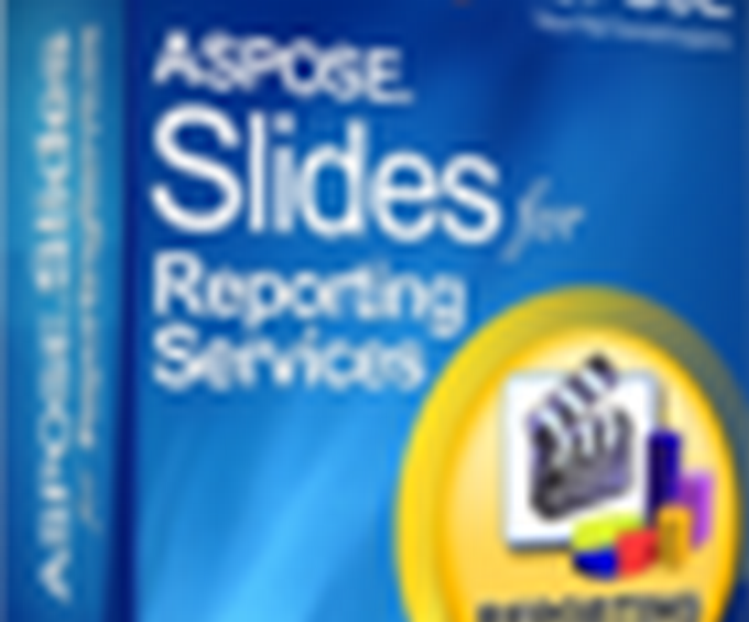 Aspose.Slides for Reporting Services 1